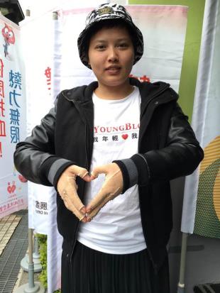 塵爆傷者感恩：身體流著台灣人的善心