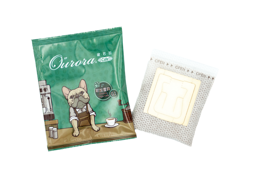 Ourora濾掛式咖啡（耶加雪菲G1Cafe)12g × 5 入