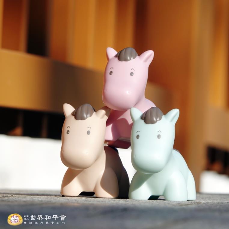 世界和平會生肖撲滿義賣-馬卡龍撲滿