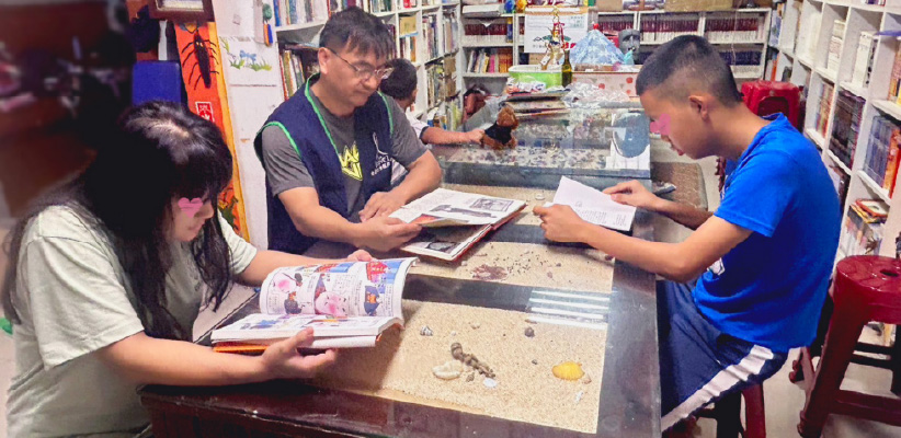 這裡有飯，也有等媽媽的伴