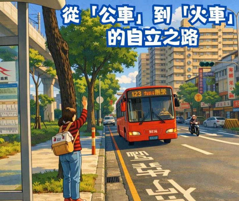 從「公車」到「火車」的自立之路
