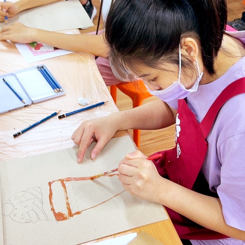 手绘喜欢 x 守护心光