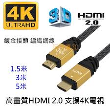 身心障礙烘焙坊-HDMI線(2米或3米)